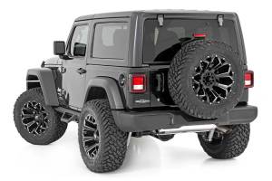 Rough Country - Jeep Contoured Drop Steps 18-20 Wrangler JL 2 Door Rough Country - Image 4