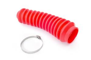 Shock Boot Red Polyurethane Includes Stainless Steel Boot Clamp Rough Country