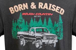 Rough Country - Rough Country Born & Raised T Shirt Men 3X Large Rough Country - Image 2