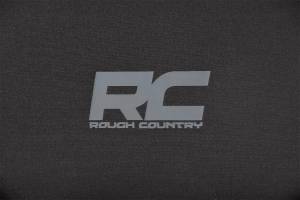 Rough Country - Jeep Neoprene Seat Cover Set Black 07-10 Wrangler JK 2 Door Rough Country - Image 2