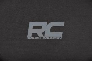 Rough Country - Jeep Neoprene Seat Cover Set Black 11-12 Wrangler JK 2 Door Rough Country - Image 2