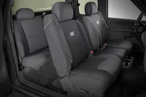 Rough Country - Neoprene Front Seat Cover Black 99-06 Silverado/Sierra 1500 Rough Country - Image 3