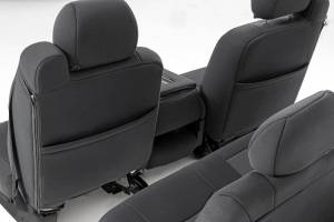 Rough Country - Neoprene Front & Rear Seat Cover Combo Black 99-06 Silverado/Sierra 1500 Rough Country - Image 2