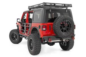 Rough Country - Jeep Roof Rack System w/Black-Series LED Lights 18-20 Wrangler JL Rough Country - Image 4