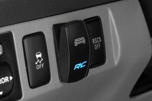 Rough Country - LED Backlit Rocker Switch RC Logo Blue Rough Country - Image 3