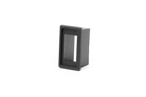 Rough Country - Single Rocker Switch Housing Black Plastic Rough Country - Image 1