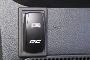 Rough Country - Single Rocker Switch Housing Black Plastic Rough Country - Image 2