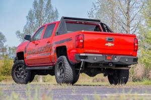 Rough Country - Chevy Heavy-Duty Rear LED Bumper 07-18 Silverado 1500 Rough Country - Image 3