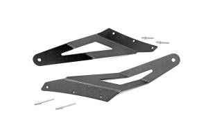 Rough Country - Dodge 54 Inch Curved LED Light Bar Upper Windshield Mounts 02-08 RAM 1500 Rough Country - Image 2