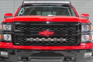 Rough Country - Chevrolet 30 Inch Curved Cree LED Grille Kit Dual Row 14-15 Silverado 1500 Rough Country - Image 1