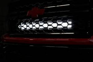 Rough Country - Chevrolet 30 Inch Curved Cree LED Grille Kit Dual Row 14-15 Silverado 1500 Rough Country - Image 3