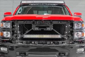 Rough Country - Chevrolet 30 Inch Curved Cree LED Grille Kit Dual Row 14-15 Silverado 1500 Rough Country - Image 5