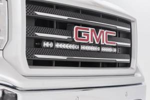 Rough Country - 30 Inch Curved Cree LED Grille Kit Single Row 14-18 Silverado/Sierra 1500 Rough Country - Image 1