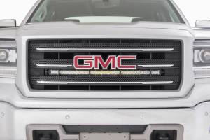 Rough Country - 30 Inch Curved Cree LED Grille Kit Single Row 14-18 Silverado/Sierra 1500 Rough Country - Image 3