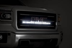 Rough Country - 30 Inch Curved Cree LED Grille Kit Single Row 14-18 Silverado/Sierra 1500 Rough Country - Image 4