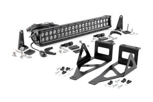 Rough Country - Ford 20 Inch LED Bumper Kit Black Series 05-07 F-250/350 Rough Country - Image 1