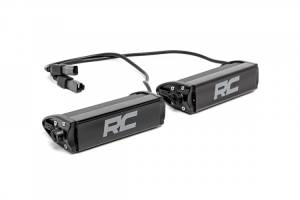 Rough Country - 6 Inch CREE LED Light Bars Pair Chrome Series Rough Country - Image 2