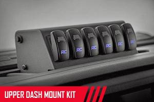 Rough Country - MLC-6 Multiple Light Controller Upper Dash Mount Kit 18-Up Wrangler JL, 20 Gladiator JT Rough Country - Image 2