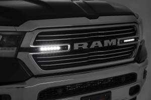 Rough Country - Dodge Dual 6 Inch LED Grille Kit Chrome Series 19-20 RAM 1500 Rough Country - Image 3