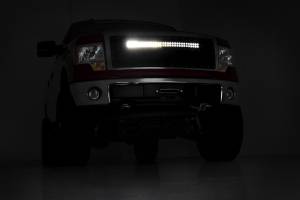 Rough Country - Ford Mesh Grille w/30 Inch Dual Row Black Series LED 09-14 F-150 Rough Country - Image 4