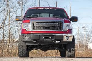 Rough Country - Ford Mesh Grille w/30 Inch Dual Row Black Series LED w/Amber DRL 09-14 F-150 Rough Country - Image 4