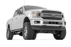 Rough Country - Dual 10 Inch LED Black Series Grille Kit 18-20 F-150 XLT Rough Country - Image 1