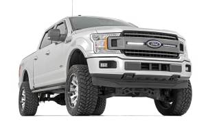 Rough Country - Dual 10 Inch LED Black Series Grille Kit 18-20 F-150 XLT Rough Country - Image 2