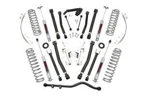 Rough Country - 4 Inch Jeep X-Series Suspension Lift Kit 07-18 Wrangler JK Unlimited Rough Country - Image 1