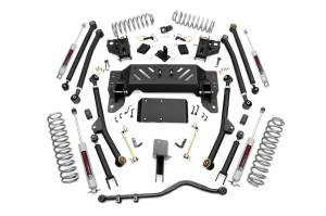 Rough Country - 4 Inch Jeep Long Arm Suspension Lift Kit 93-98 Grand Cherokee ZJ Rough Country - Image 1