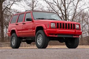 Rough Country - 3 Inch Jeep Series II Suspension Lift System N2.0 Shocks 84-01 Cherokee XJ Rough Country - Image 1