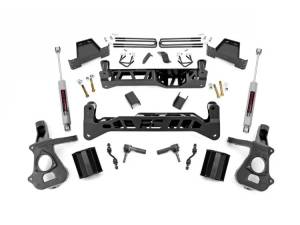 7.5 Inch Suspension Lift Kit w/N3 14-17 Silverado/Sierra 1500 2WD Cast Steel Rough Country