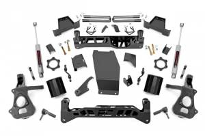 Rough Country - 7 Inch Suspension Lift Kit 14-18 Silverado/Sierra 1500 4WD Cast Steel Rough Country - Image 1