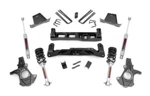 7.5 Inch Suspension Lift Kit w/N3 Shocks & Struts 07-13 Silverado/Sierra 1500 Rough Country