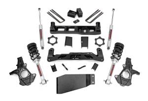 Rough Country - 5 Inch Suspension Lift Kit Lifted Struts w/N3 Shocks & Struts 07-13 Silverado/Sierra 1500 4WD Rough Country - Image 1