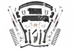 4.5 Inch Jeep Long Arm Suspension Lift System 84-01 XJ Cherokee-2.5L/4.0L/NP231 Rough Country