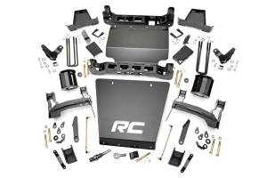 Rough Country - 7 Inch GMC Suspension Lift Kit 14-18 Sierra 1500 Denal 4WD w/MagneRide Steel Rough Country - Image 1