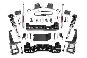 Rough Country - 6 Inch Suspension Lift Kit Lifted N3 Struts 11-14 F-150 4WD Rough Country - Image 1