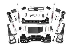 4 Inch Suspension Lift Kit Lifted N3 Struts 11-13 F-150 4WD Rough Country