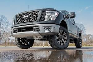 Rough Country - 3 Inch Nissan Bolt-On Lift Kit Lifted Struts 04-15 Titan 2WD/4WD Rough Country - Image 2