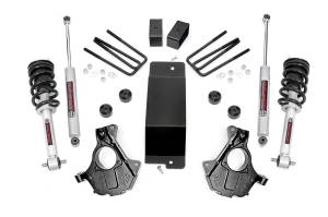 Rough Country - 3.5 Inch Suspension Lift Knuckle Kit w/Struts 14-18 Silverado/Sierra 1500 4WD Aluminum & Stamped Steel Rough Country - Image 1