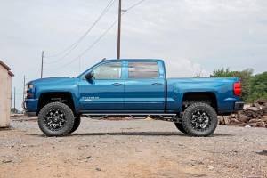 Rough Country - 7 Inch Suspension Lift Kit Vertex Cast Aluminum or Stamped Steel 14-18 Silverado/Sierra 1500 2WD - Image 2