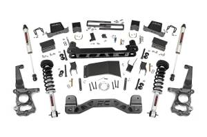 Rough Country - 6 Inch Suspension Lift Kit Lifted Struts & V2 Shocks 15-20 F-150 4WD Rough Country - Image 1