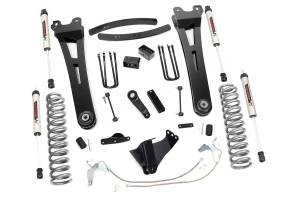 6 Inch Suspension Lift Kit Radius Arms w/V2 Shocks 08-10 F-250/350 4WD Gas Rough Country