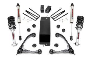 3.5 Inch Suspension Lift Kit w/Upper Control Arms N3 Struts & V2 Shocks 07-13 Silverado/Sierra 1500 4WD Rough Country