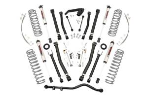 Rough Country - 4 Inch Jeep X-Series Suspension Lift Kit w/V2 Shocks 07-18 Wrangler JK Rough Country - Image 1