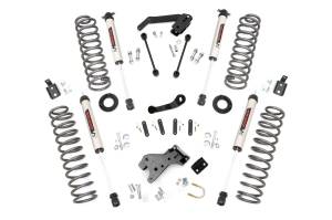 Rough Country - 4 Inch Jeep Suspension Lift Kit V2 Monotube Shocks 07-18 Wrangler JK Unlimited Rough Country - Image 1