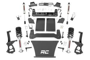 Rough Country - 6 Inch Suspension Lift Kit Lifted Struts & V2 19-20 Silverado 1500 4WD/2WD Rough Country - Image 1