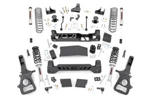 Rough Country - 6 Inch RAM Suspension Lift Kit w/Loaded Struts and V2 Shocks 19-23 RAM 1500 4WD 22XL Factory Wheel Models Rough Country - Image 1