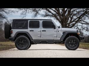 Rough Country - 4 Inch Long Arm Suspension Lift Kit w/N3 Shocks 18-20 Wrangler JL 4 Door Rough Country - Image 2