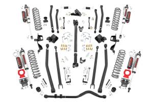 Rough Country - 4 Inch Long Arm Suspension Lift Kit w/Vertex Shocks 18-20 Wrangler JL 4 Door Rough Country - Image 1